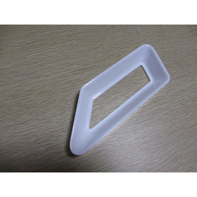 Customized Single Shot Injection Molding , Gloss White ABS Electronic Cover Moulding Service