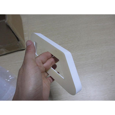 Customized Single Shot Injection Molding , Gloss White ABS Electronic Cover Moulding Service