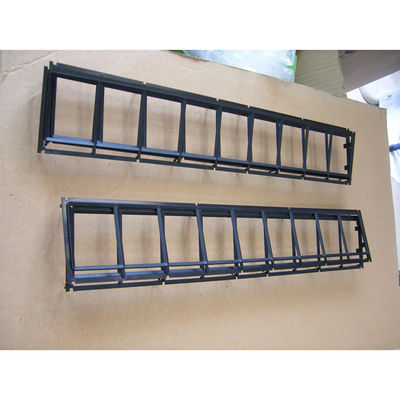 Multi Cavity Single Shot Injection Molding For Texture Finish Black ABS LCD Bezel