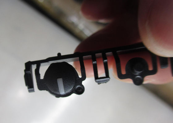 Dual Shot Precision Injection Molding , PC Electronic Button Injection Moulding Services