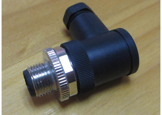 S136 Electronics Injection Molding For M8 M12 Male Connector With Golden Plated Pins