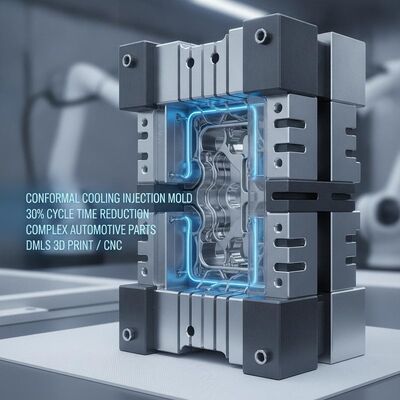 High-Durability Injection Molding Service with 500,000-1,000,000 Shots Mold Life and ISO 9001:2015 Certification for ±0.03mm Precision